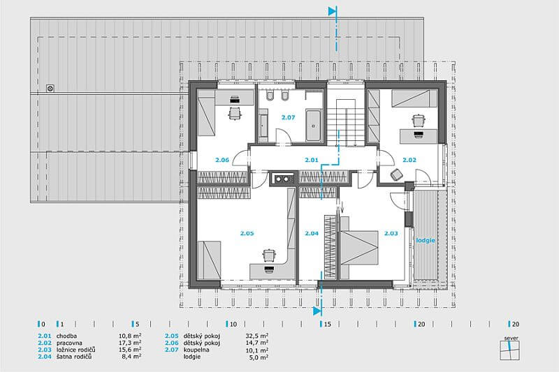RD-Chvaletice-pudorys-patro