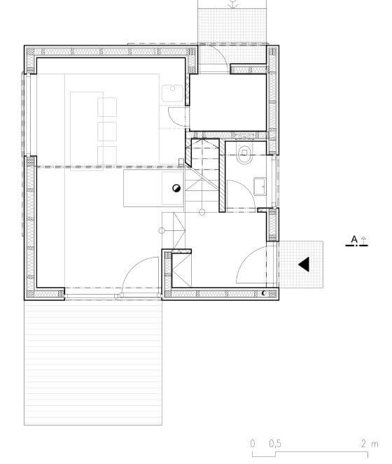 drevena-moderni-chata-pudorys-1NP