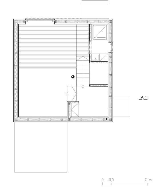 drevena-moderni-chata-pudorys-2NP