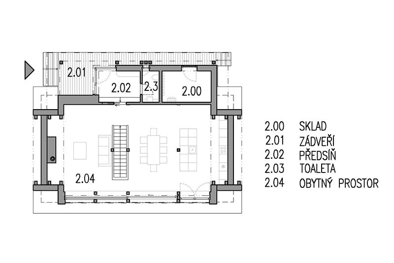 DrevoaStavby.cz | Masivní skeletová dřevostavba ve svahu DrevoaStavby.cz | Masivní skeletová dřevostavba ve svahu