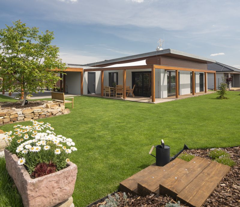 DrevoaStavby.cz Jak na nejhezčí terasu u dřevostavby Alfahaus REALIZACE