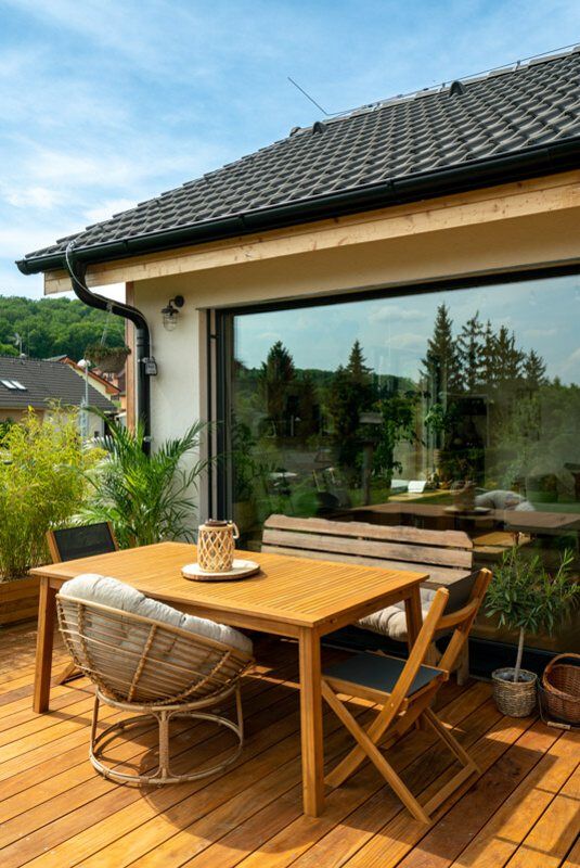 DrevoaStavby.cz Přízemní sendvičová dřevostavba Dřevo-House DrevoaStavby.cz Přízemní sendvičová dřevostavba Dřevo-House