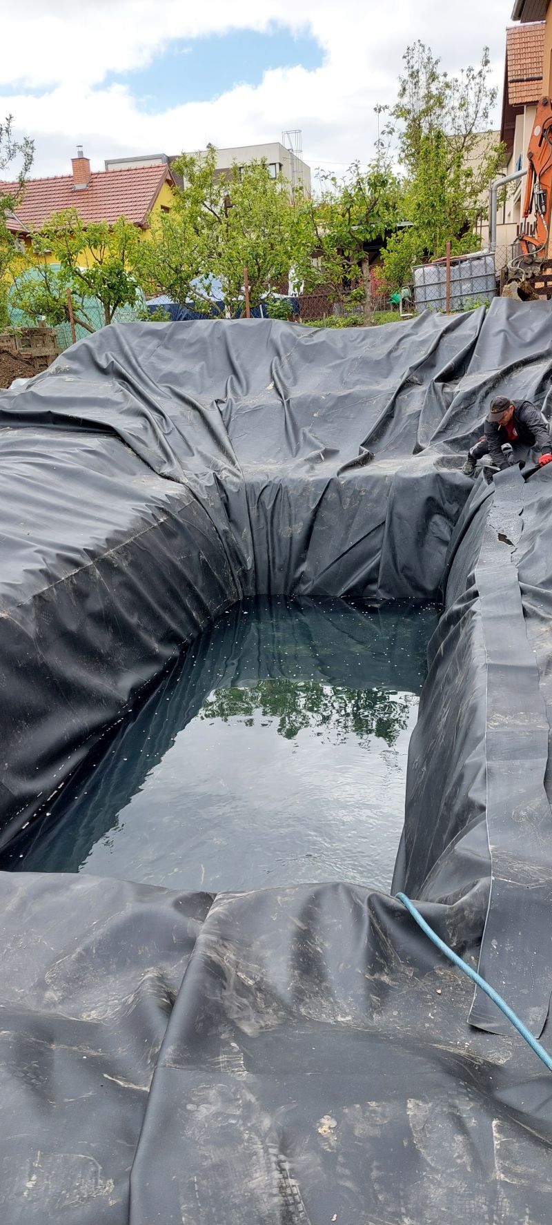 DrevoaStavby.cz Stavba a údržba jezírka s Michalem Šperlingem 2