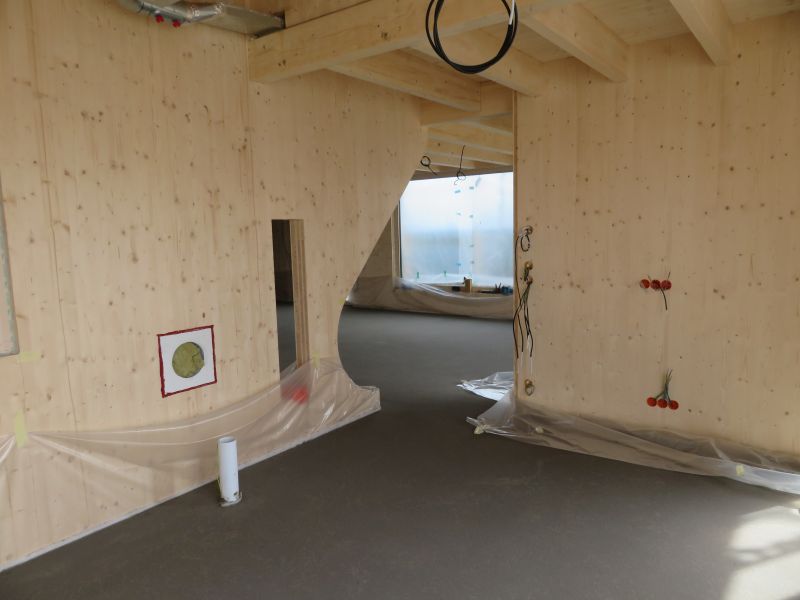 DrevoaStavby.cz Mokrý procesy výstavby podlahy v dřevstavbě 1