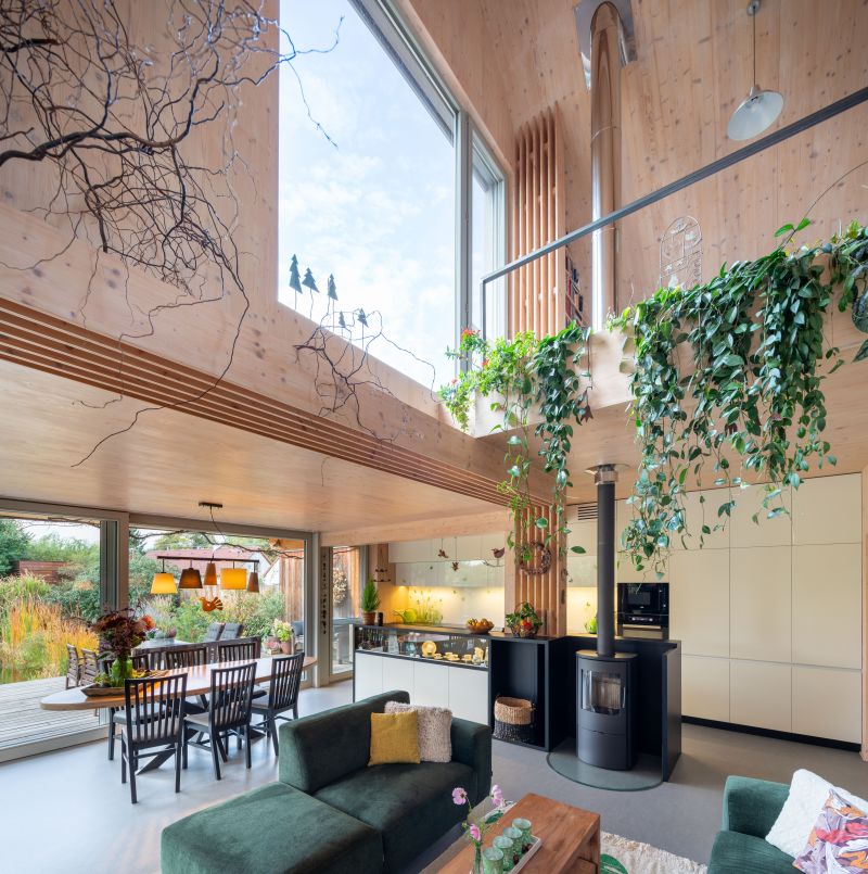 DrevoaStavby.cz Nízkoenergetická dřevostavba NOVATOP ve vesnické zástavbě DrevoaStavby.cz Nízkoenergetická dřevostavba NOVATOP ve vesnické zástavbě 5