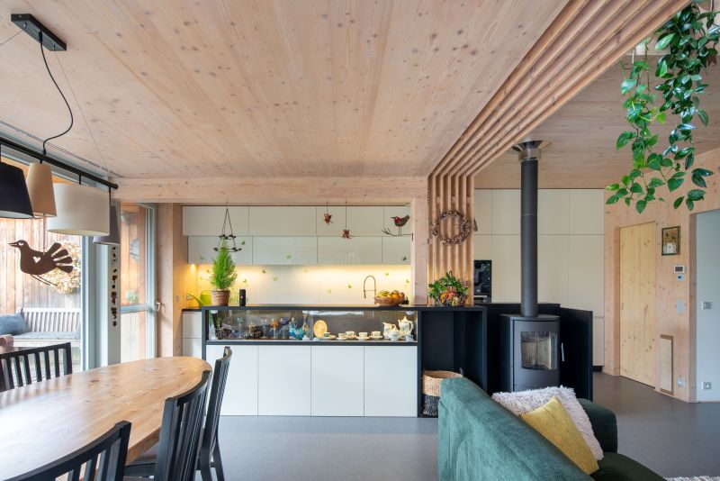 DrevoaStavby.cz Nízkoenergetická dřevostavba NOVATOP ve vesnické zástavbě DrevoaStavby.cz Nízkoenergetická dřevostavba NOVATOP ve vesnické zástavbě 7