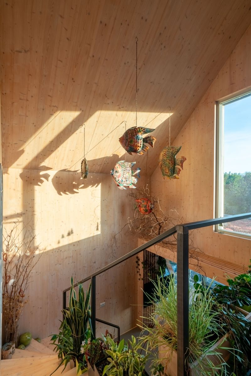 DrevoaStavby.cz Nízkoenergetická dřevostavba NOVATOP ve vesnické zástavbě DrevoaStavby.cz Nízkoenergetická dřevostavba NOVATOP ve vesnické zástavbě 8