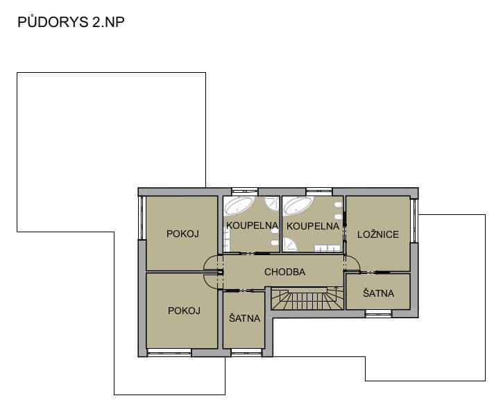 drevostavba-two-by-four-lehky-dreveny-skelet-prinex-pudorys-2np