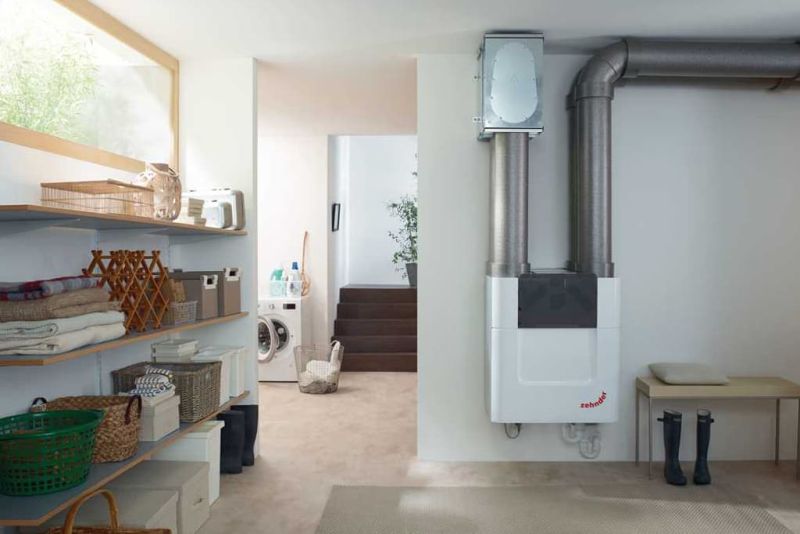 Drevoastavby.cz | Větr&aacute;n&iacute; v domě je věda ne v&scaron;ak od Dara design technologie domu rekuperace comfortair zehnder