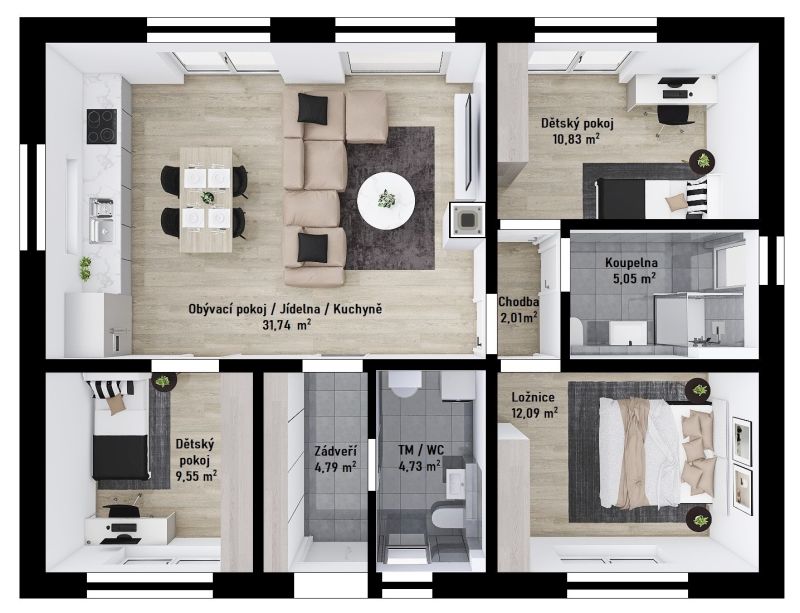 DrevoaStavby.cz Nej projekty dřevostaveb HAAS FERTIGBAU