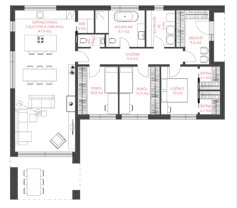 DrevoaStavby.cz Nej projekty dřevostaveb LUCERN