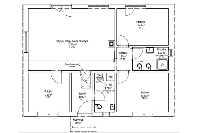 DrevoaStavby.cz Přízemní dřevostavba pro dva DrevoaStavby.cz Přízemní dřevostavba pro dva