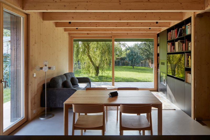 Prostorná CLT chata a dům zároveň 5 Prostorná CLT chata a dům zároveň