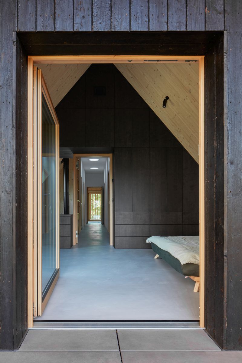 Prostorná CLT chata a dům zároveň 9 Prostorná CLT chata a dům zároveň