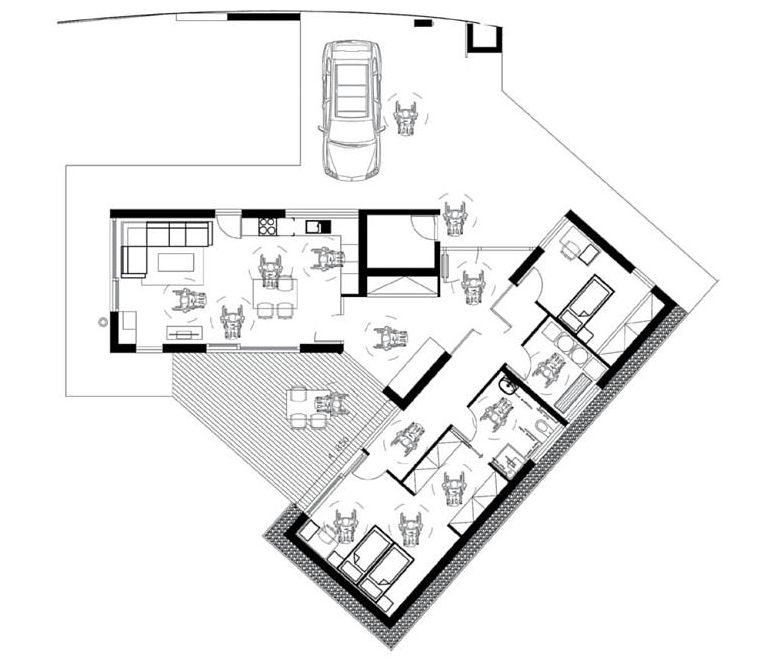 nizkoenergeticka-bezbarierova-drevostavba-pudorys
