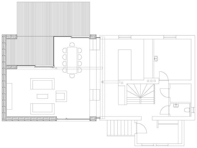 rekonstrukce-stareho-domu-pristavba-ze-dreva-pudorys-1NP