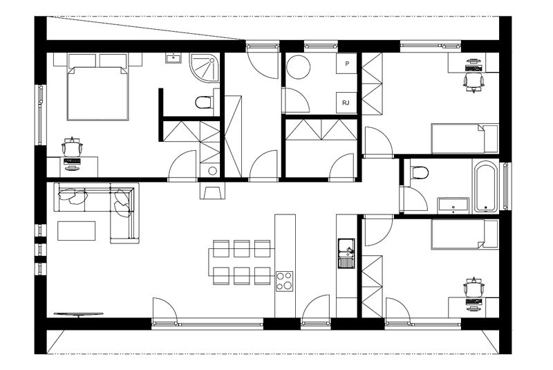 Prostorná a pohodlná typová dřevostavba LIGHT 03 Prostorná a pohodlná typová dřevostavba LIGHT 03