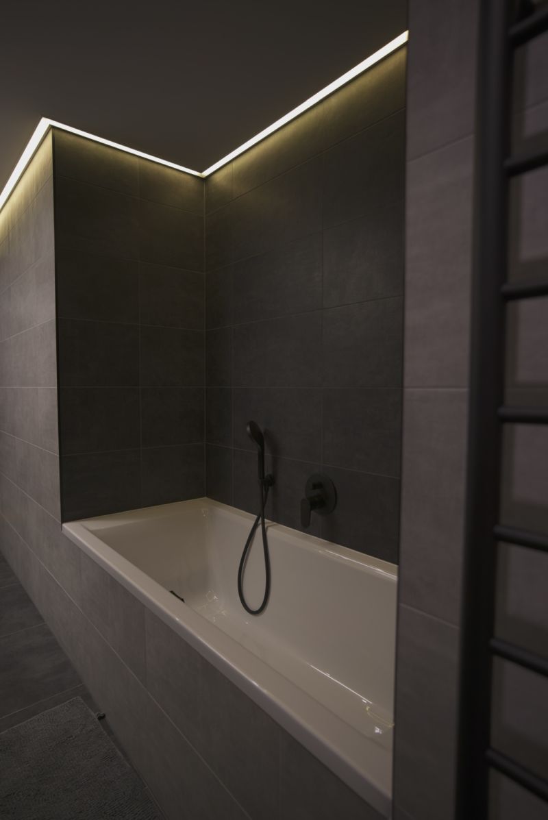 DrevoaStavby.cz Vzorová dřevostavba 3AE v Čakově DrevoaStavby.cz Vzorová dřevostavba 3AE v Čakově koupelna