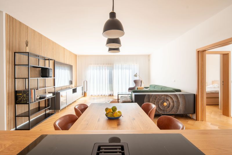 DrevoaStavby.cz Dřevostavba obložená cihlami DrevoaStavby.cz Dřevostavba obložená cihlami pohled do obývacího pokoje