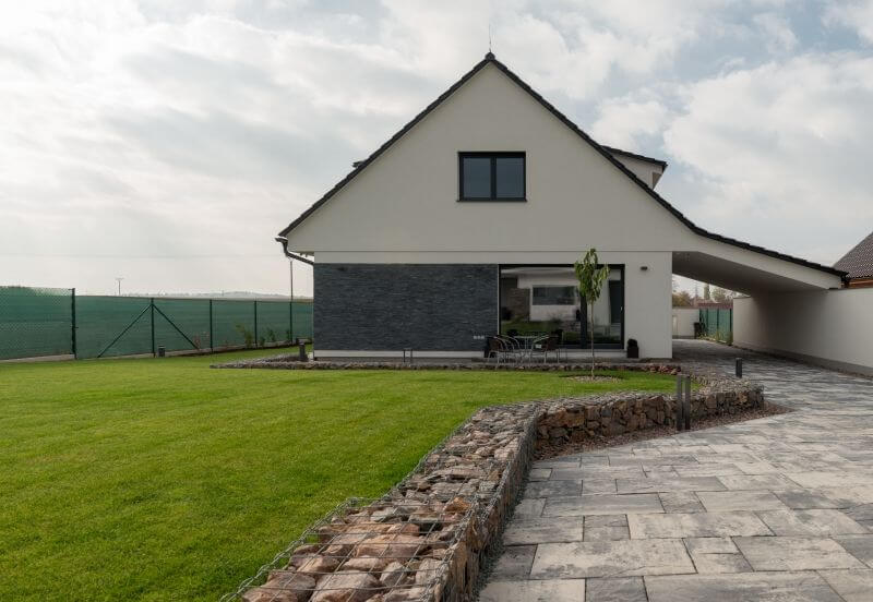 dřevostavba librantice pozemek