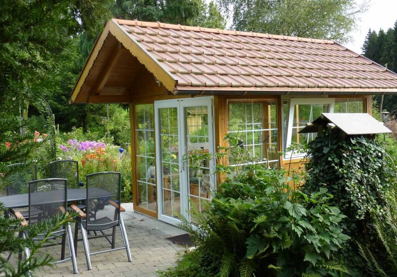 DrevoaStavby.cz | Prosklený zahradní domek DrevoaStavby.cz | Prosklený zahradní domek