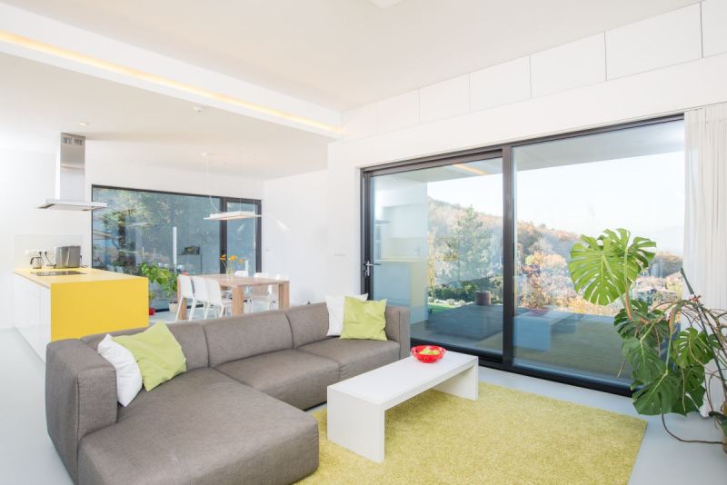 moderní dřevostavba - individuální návrh-obyvaci-pokoj