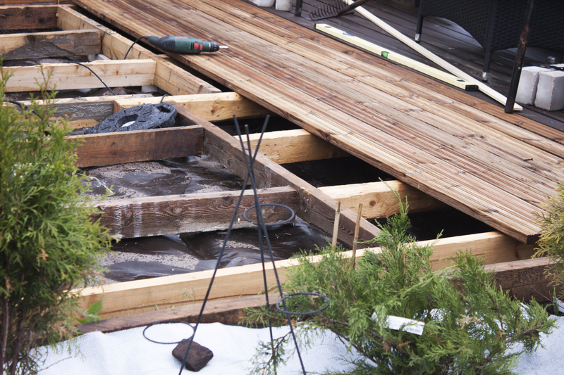 DrevoaStavby.cz | Zakládání dřevěné terasy DrevoaStavby.cz | Zakládání dřevěné terasy