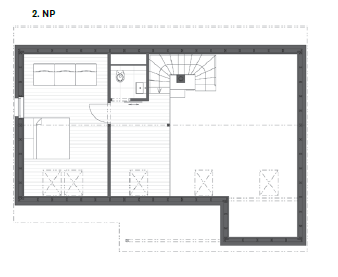 beskydska-moderni-chalupa-pudorys-2NP