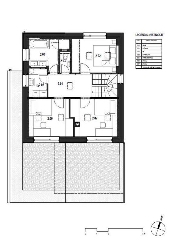 moderni-pasivni-drevostavba-2NP