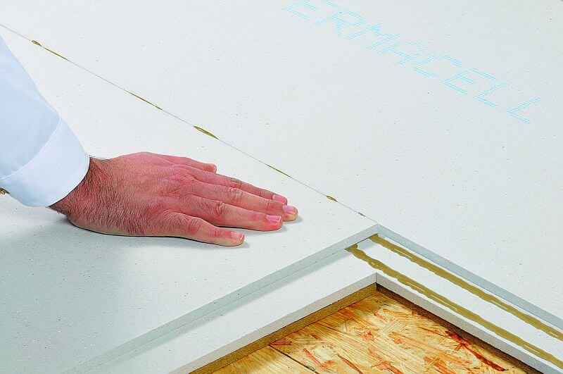 4-MONTÁŽ SÁDROVLÁKNITÝCH DESEK VE SKLADBĚ SUCHÉ PODLAHY