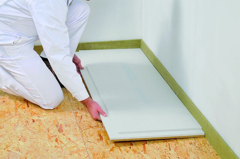 5-MONTÁŽ SÁDROVLÁKNITÝCH DESEK VE SKLADBĚ SUCHÉ PODLAHY