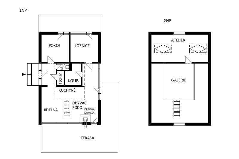 drevostavba-futura-freestyle-domesi-pudorysy