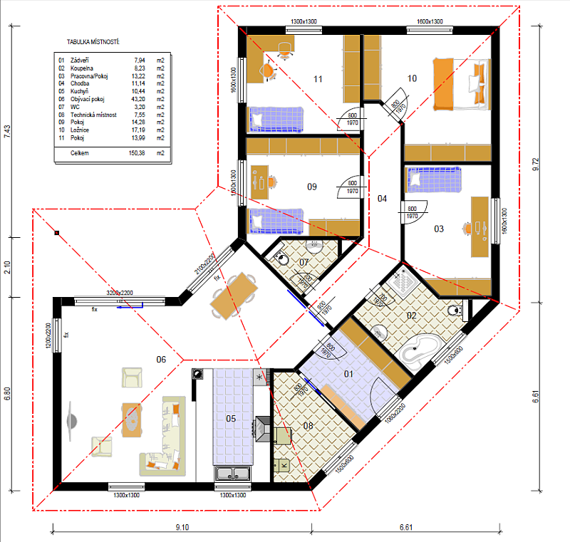 nizkoenergeticky-bungalov-pudorys