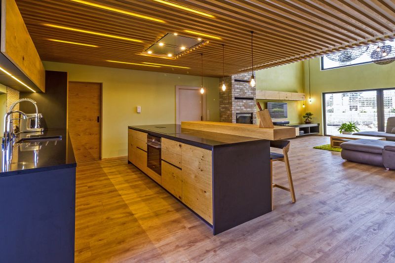 Drevoastavby.cz | drevoastavb LUCERN interier kuchyne