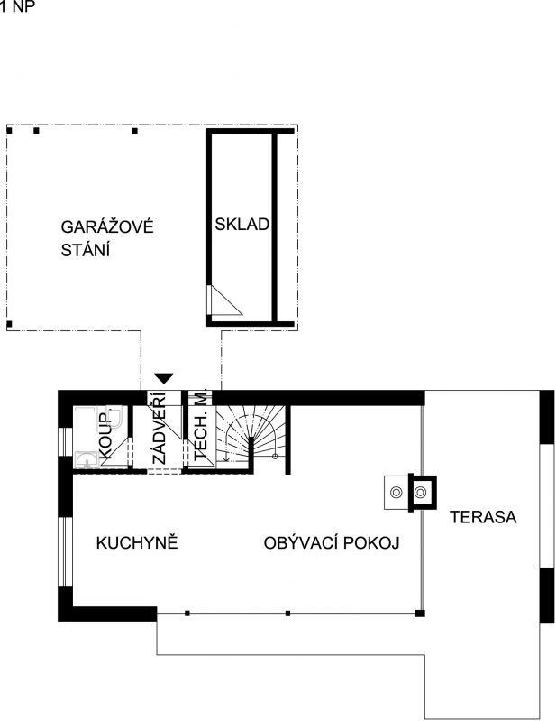 drevostavba-PALIS-Plzen-pudorys-1NP