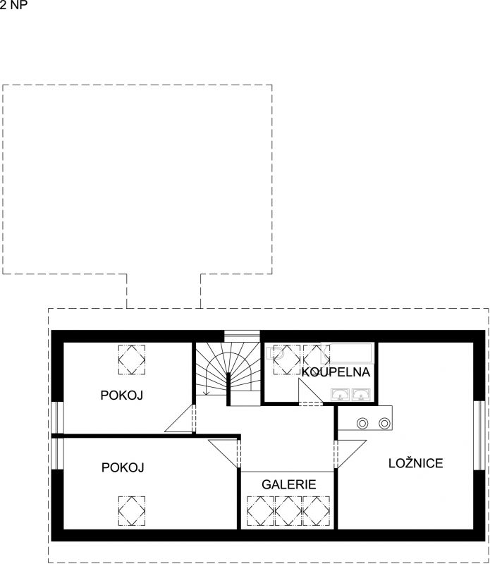 drevostavba-PALIS-Plzen-pudorys-2NP