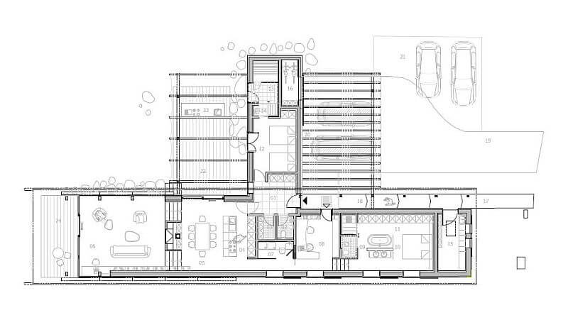 energeticky-usporna-drevostavba-pudorys