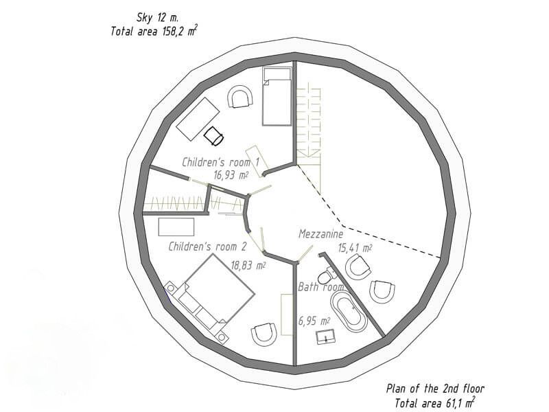 drevostavba-polokoule-pudorys-patra