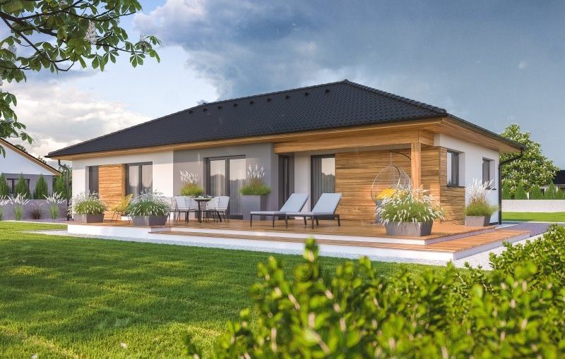 DrevoaStavby.cz | Typový bungalov Instinkt 1-108 DrevoaStavby.cz | Typový bungalov Instinkt 1-108