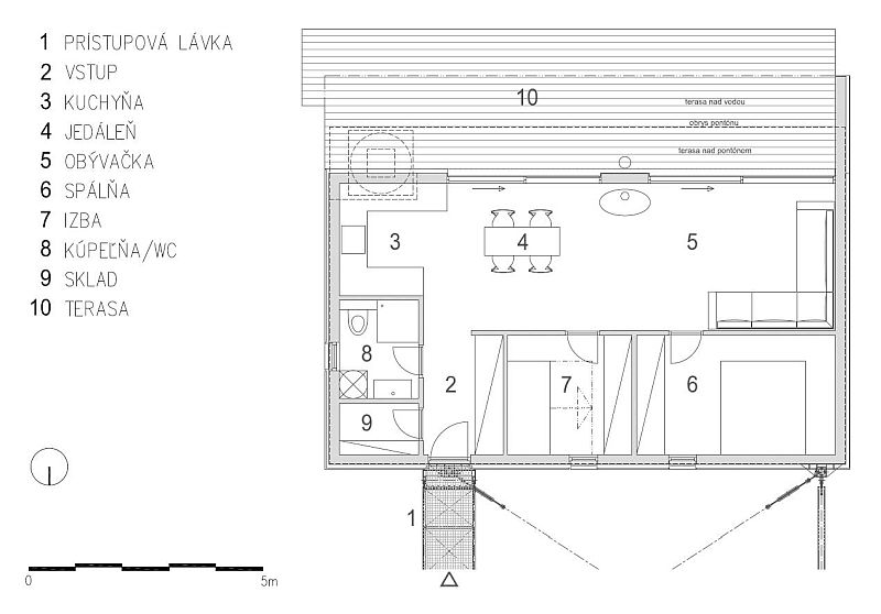 plovouci-vikendovy-dum-SM-PONTON-pudorys