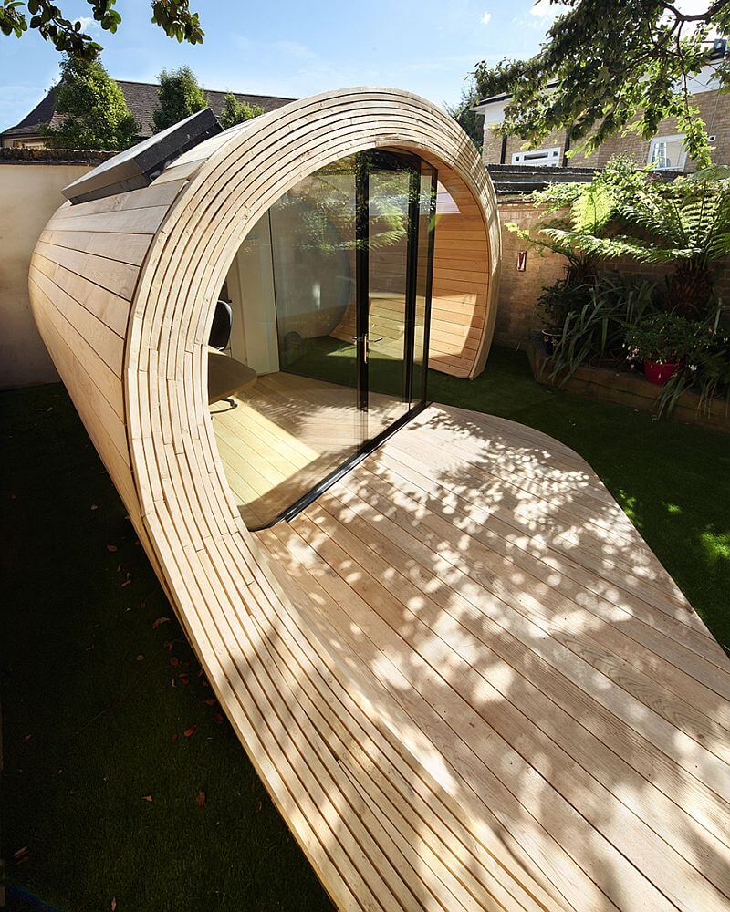 DrevoaStavby.cz | Malý a hravý Shoffice na zahradě DrevoaStavby.cz | Malý a hravý Shoffice na zahradě