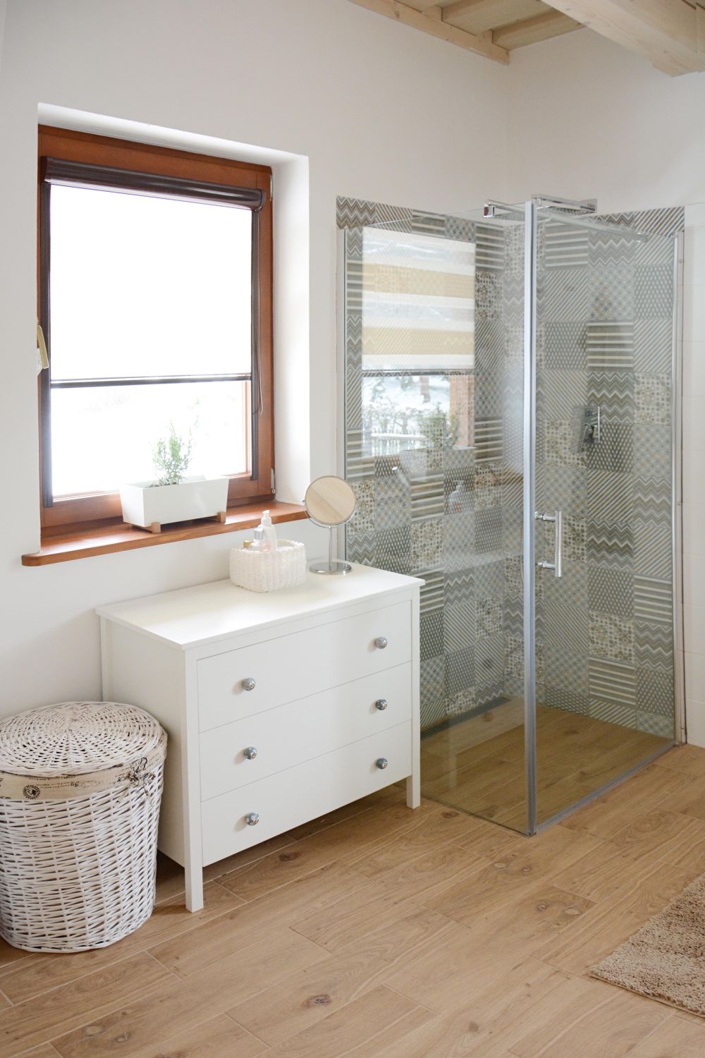 Dřevostavby.cz Návrh koupelny v roubence před rekonstrukcí Dřevostavby.cz Návrh koupelny v roubence