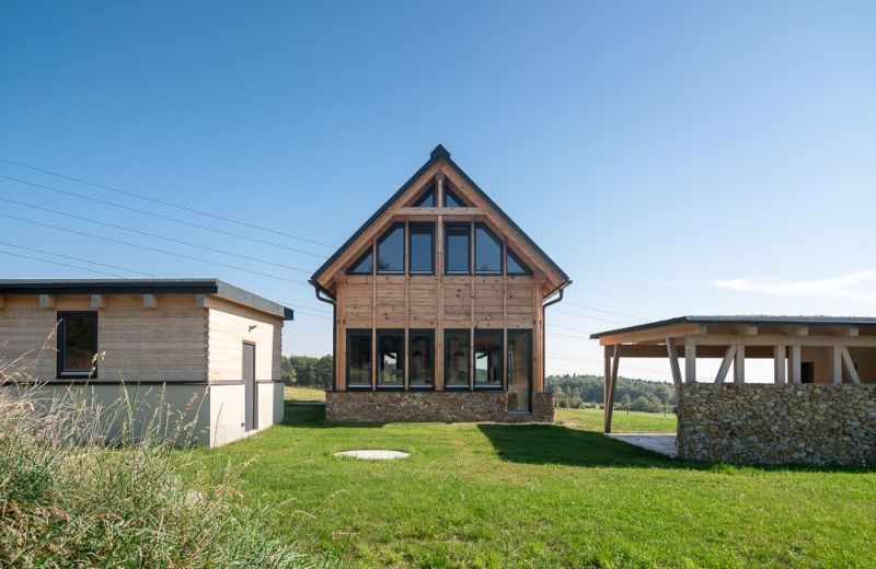 DrevoaStavby.cz | Moderní skeletová roubenka DrevoaStavby.cz | Moderní skeletová roubenka