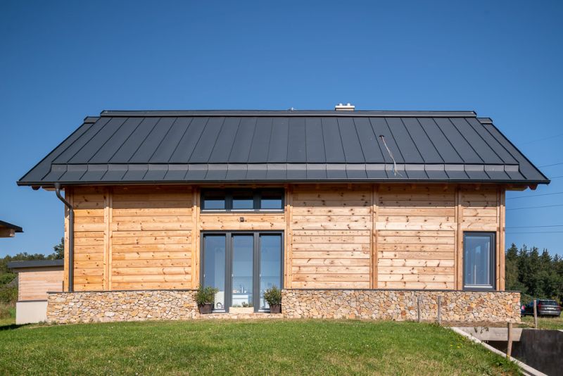 DrevoaStavby.cz | Moderní skeletová roubenka DrevoaStavby.cz | Moderní skeletová roubenka