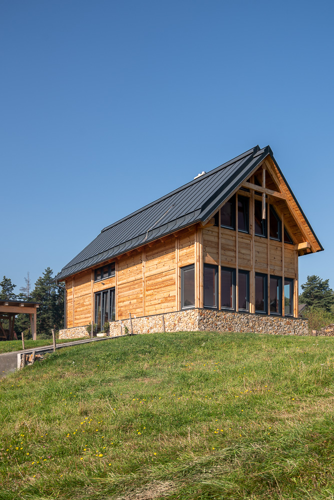 DrevoaStavby.cz | Moderní skeletová roubenka DrevoaStavby.cz | Moderní skeletová roubenka