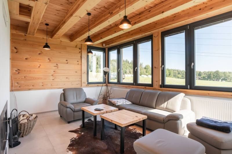 DrevoaStavby.cz | Moderní skeletová roubenka DrevoaStavby.cz | Moderní skeletová roubenka