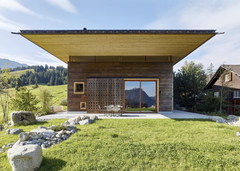 DrevoaStavby.cz | Moderní dřevěný dům v Entlebuchu DrevoaStavby.cz | Moderní dřevěný dům v Entlebuchu