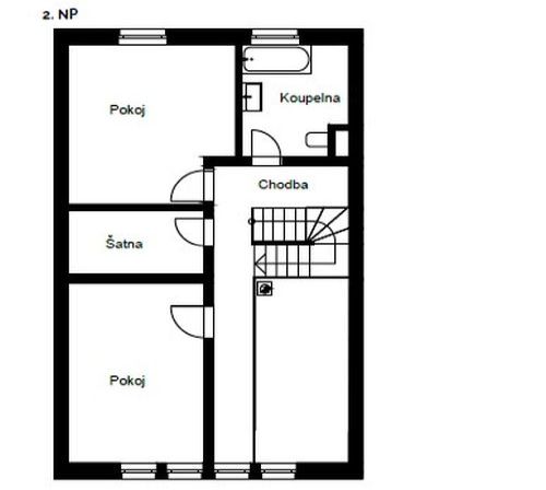 images/stories/web-clanky/CL-SR-2-24-nav-OK-PYRUS/DrevoaStavby.cz Roubenka na louce, kde srnky dávají dobrou noc_3.jpg DrevoaStavby.cz Roubenka na louce, kde srnky dávají dobrou noc PŮDORYS 2NP