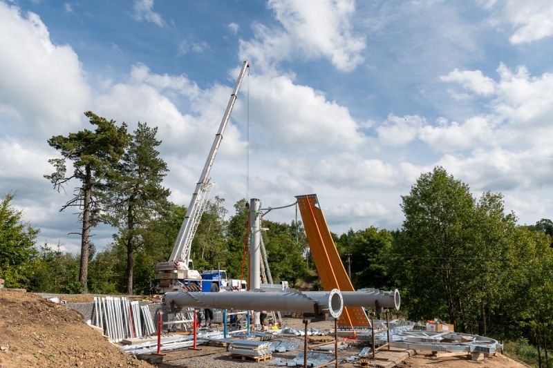 DrevoaStavby.cz Rozhledna na Hamštejnském vrchu v Českém ráji výstavba 1 DrevoaStavby.cz Rozhledna na Hamštejnském vrchu v Českém ráji výstavba 1