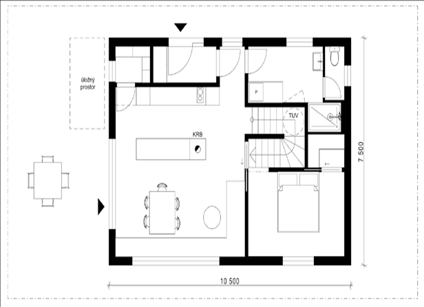 DrevoaStavby.cz | Moderní roubenka na břehu rybníka OK Pyrus DrevoaStavby.cz | Moderní roubenka na břehu rybníka OK Pyrus